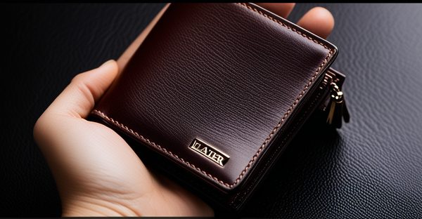 Portefeuille en cuir pour femme : l'élégance à portée de main